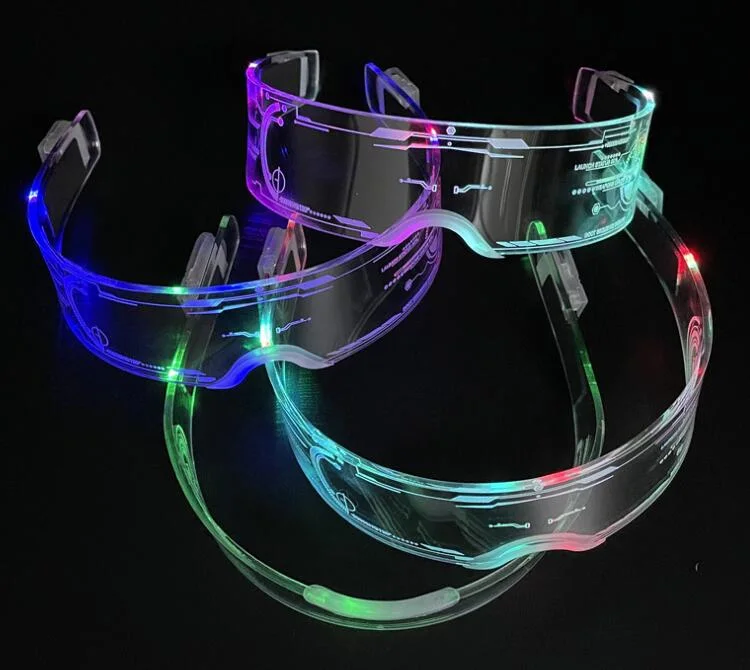 Halloween Christmas Dance Decoration LED Glasses Party Decoration