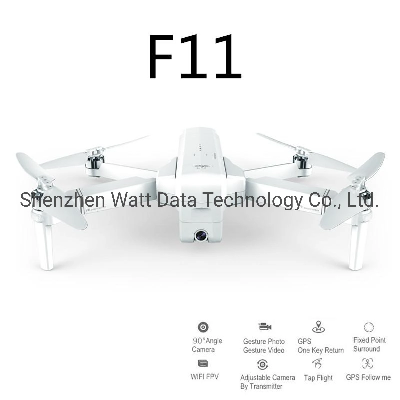 2019 أوكازيون ساخن بدون فرشاة Drone Quadcopter Sjrc F11 GPS Drone مع كاميرا Wi-Fi® بدقة 1080p لمدة 25 دقيقة من وقت الطيران مقابل B5w Xs812 الطائرة