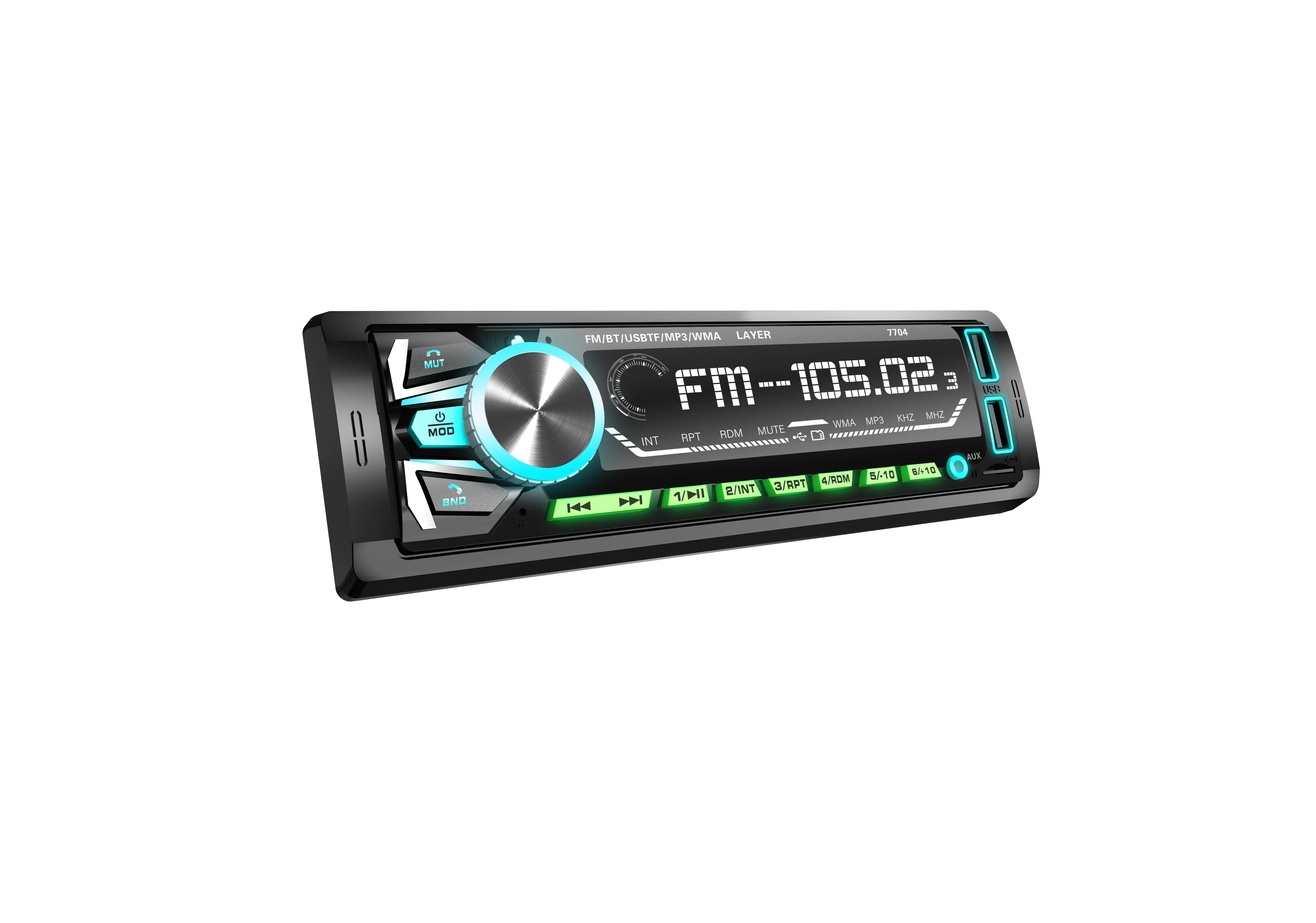 7704car Radio with FM Car MP3 Audio Player FM Transmitter