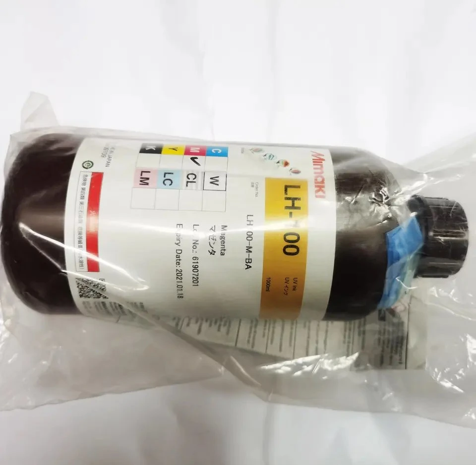 Lh-100 1litro 1000ml de tinta UV de Jfx200-2513 Ujf3042MKII 6042mkii de tinta Original Mimaki UV