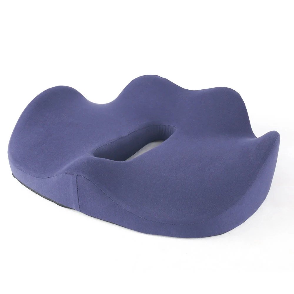 Chaise de bureau anti-douleur coussin de siège en mousse à mémoire de forme Coussin de chaise pour fauteuil roulant Orthopaedic Coccyx