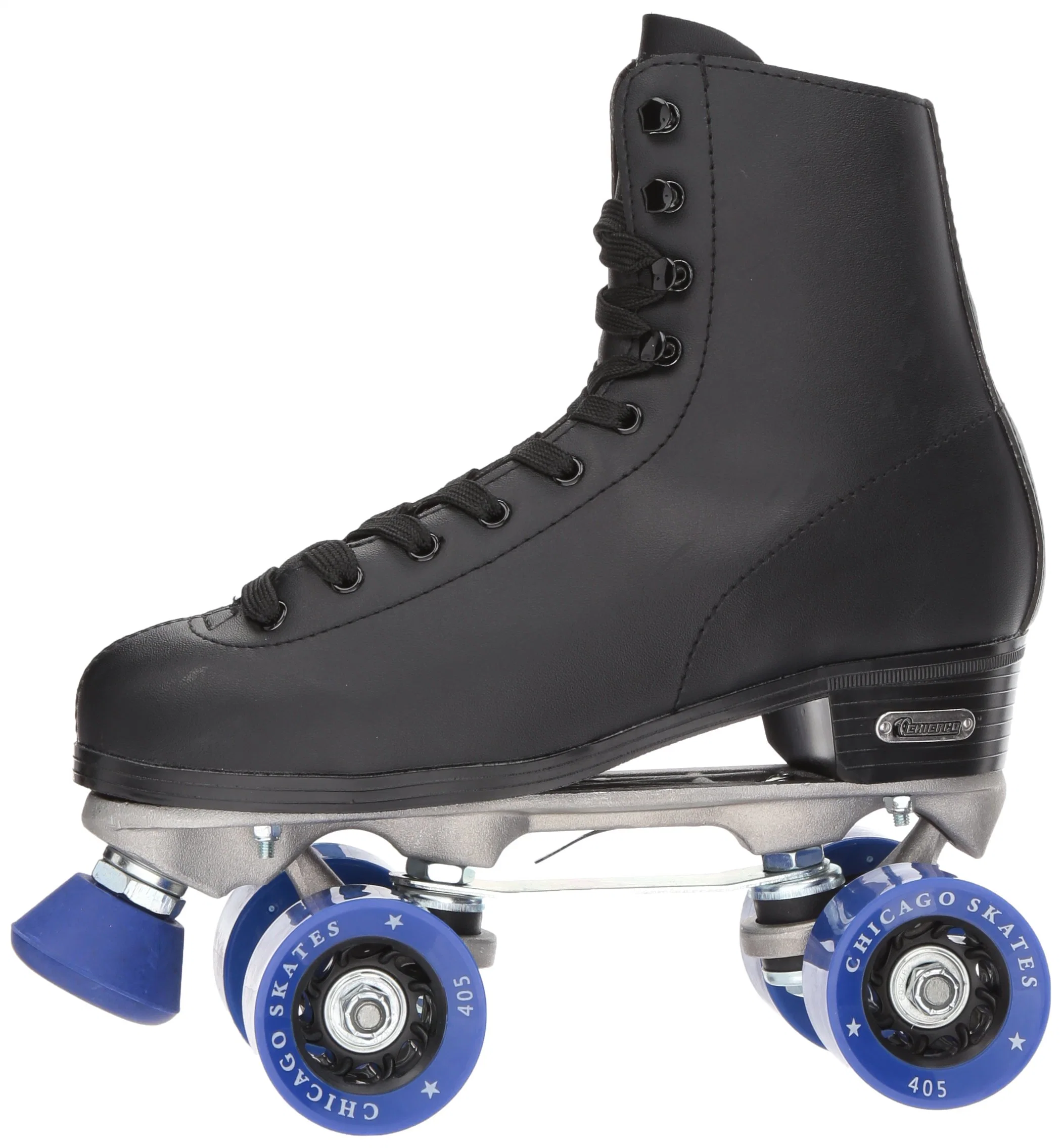 Vente éclair Patins à roulettes Quad Rink de style moderne classique de qualité supérieure en noir.