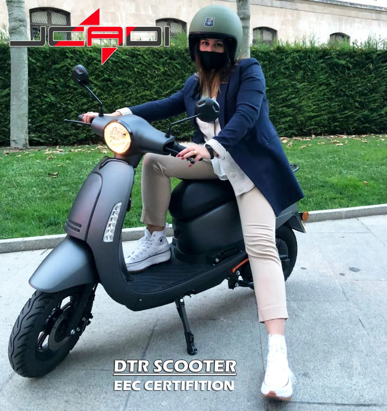 DTR Retro Stil Vespa Elektroroller mit EEC Zertifizierung Rabatt