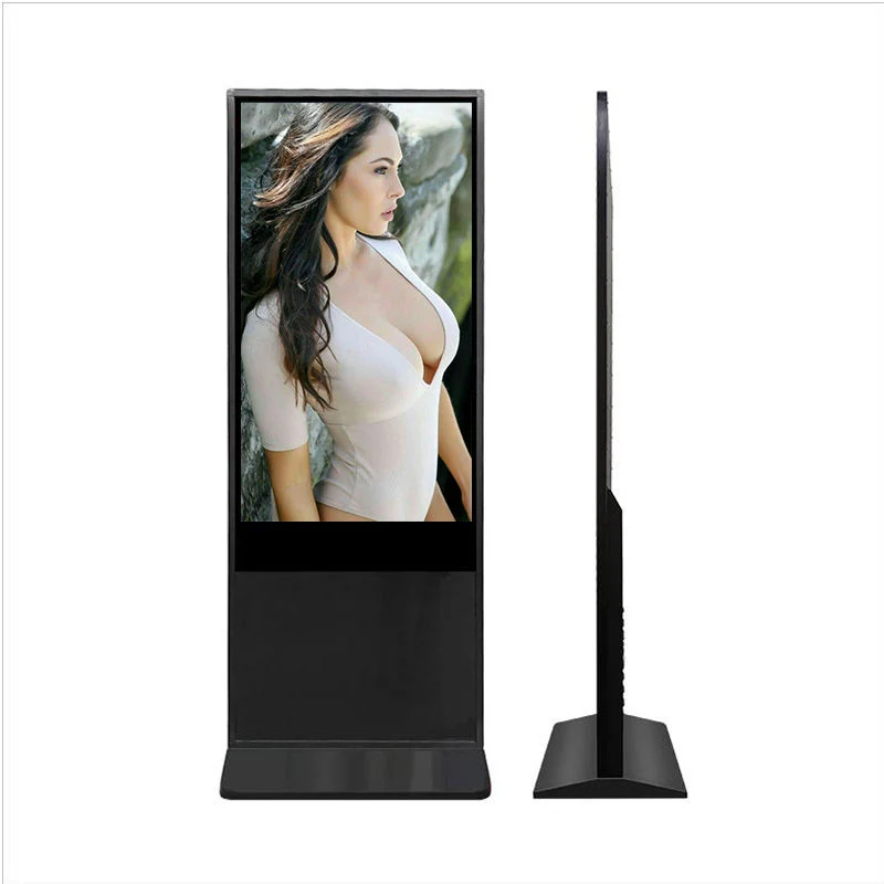 42inch 55inch 65inch Standalone USB Ad Totem Display 7*24hours All Day Long Display Picture Video Kiosk Display