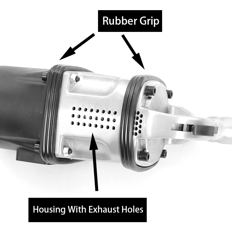 98805p Heavy Duty Industrial 1" Pinless Air Impact Wrench