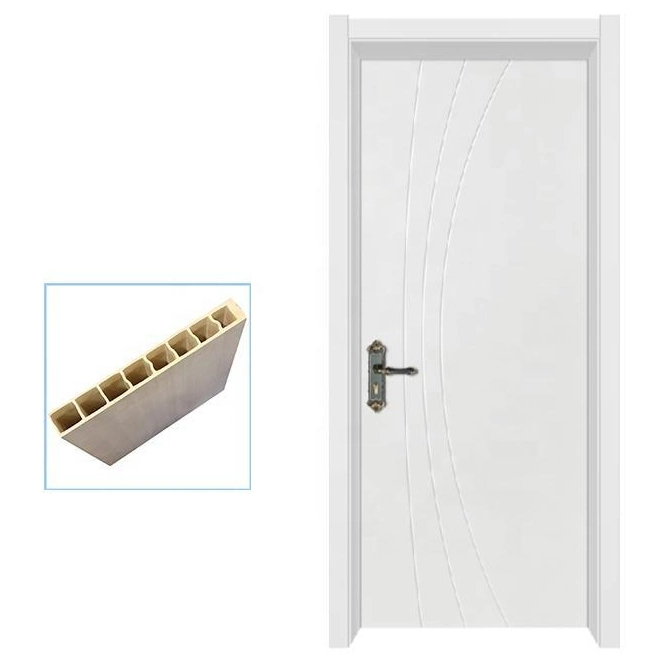 Waterproof WPC Door Mothproof Interior Door Zero Formaldehyde Room Door