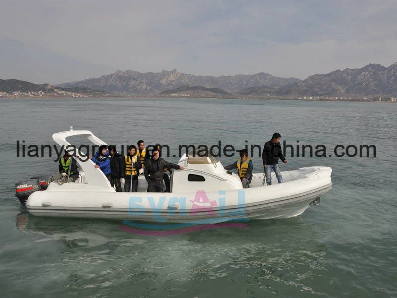 Liya 8.3m Inflatable Boat Rib Luxury Sport Yacht