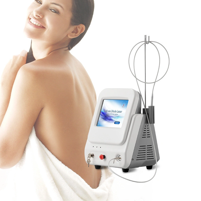 Long Life 28*27*37cm Cavitation Machine Therapy Spider Veins Treatment Vascualr Lesions Vascular Removal Plant