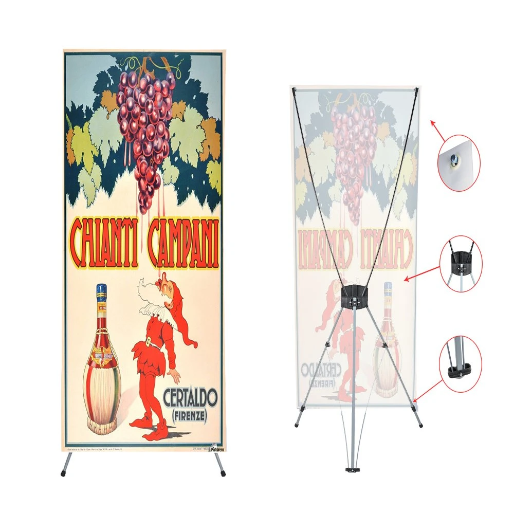 Customized X Banner Stand with UV-Resistant Eco-Solvent Printing
