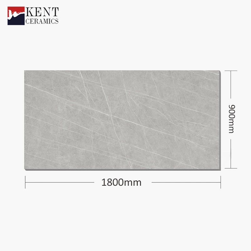 900*1800mm Big Size Grey Veins Marble Porcelain Sintered Slab