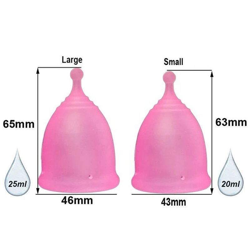 Wholesale/Supplier Lady Period Cup 100% Medical Silicone Foldable Reusable Menstruation Menstrual Cup