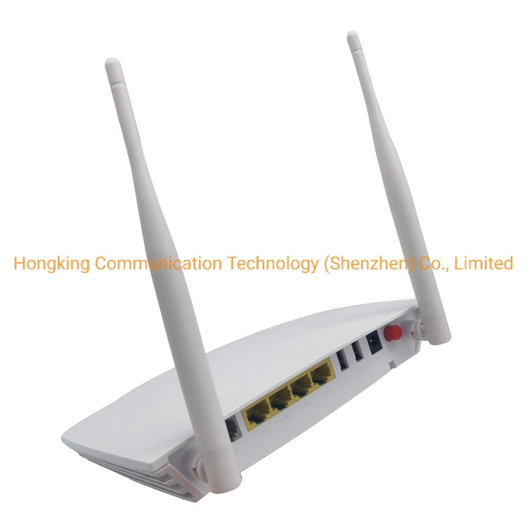 Hg260p Gpon Epon Zte Chip Set Xpon ONU 1ge 3fe 1tel + 2.4G/5g FTTH Ont AC WiFi