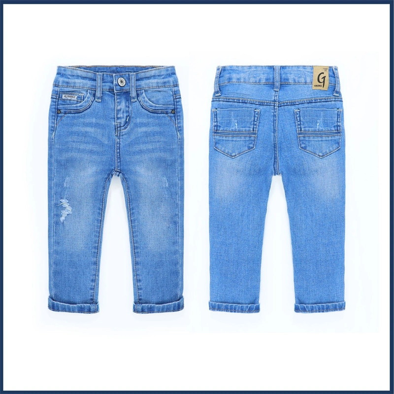 New Wholesale/Supplier Spring Autumn Kids Pants Trousers Cotton Denim Casual Baby Boy Jeans