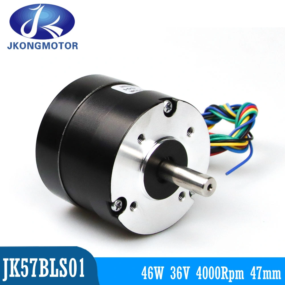 57mm Jk57bls 36V 4000rpm Inrunner Brushless DC Motor 3D Printed Brushless DC Motor