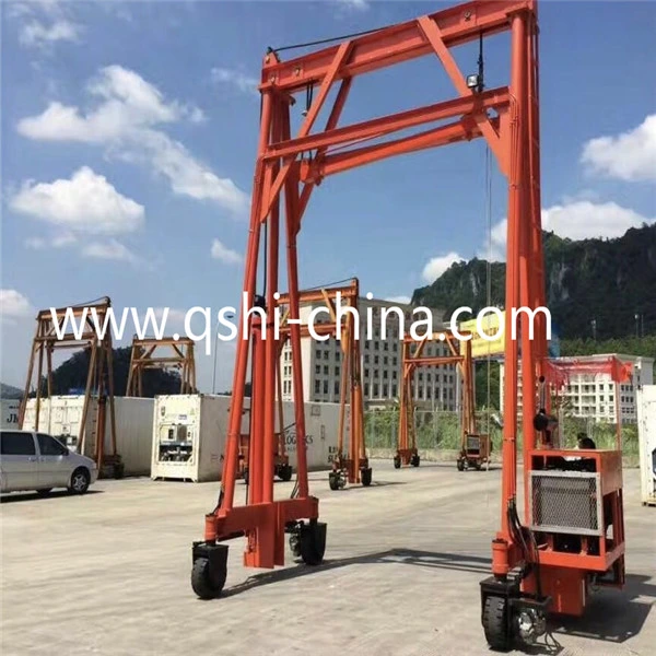 Portable Mobile Container Gantry Crane for Lifting Container