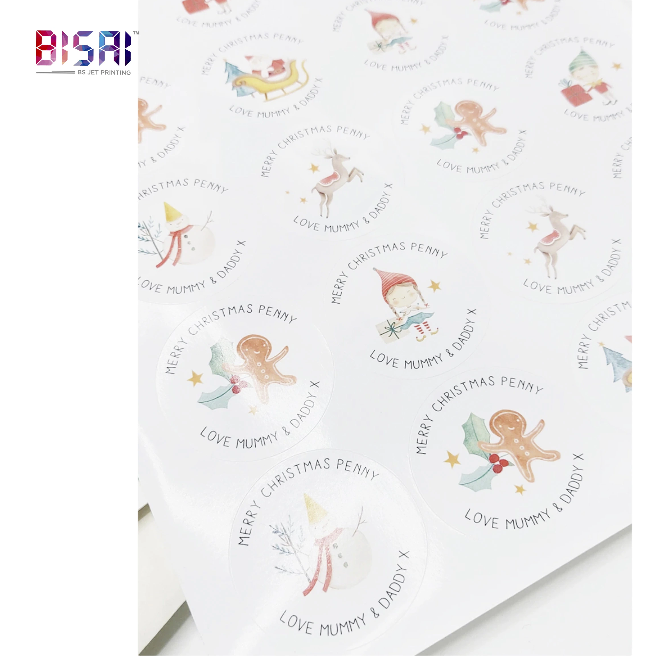 Good Quality Factory Directly Promotion High Quality Round Cute Sticker for Kids