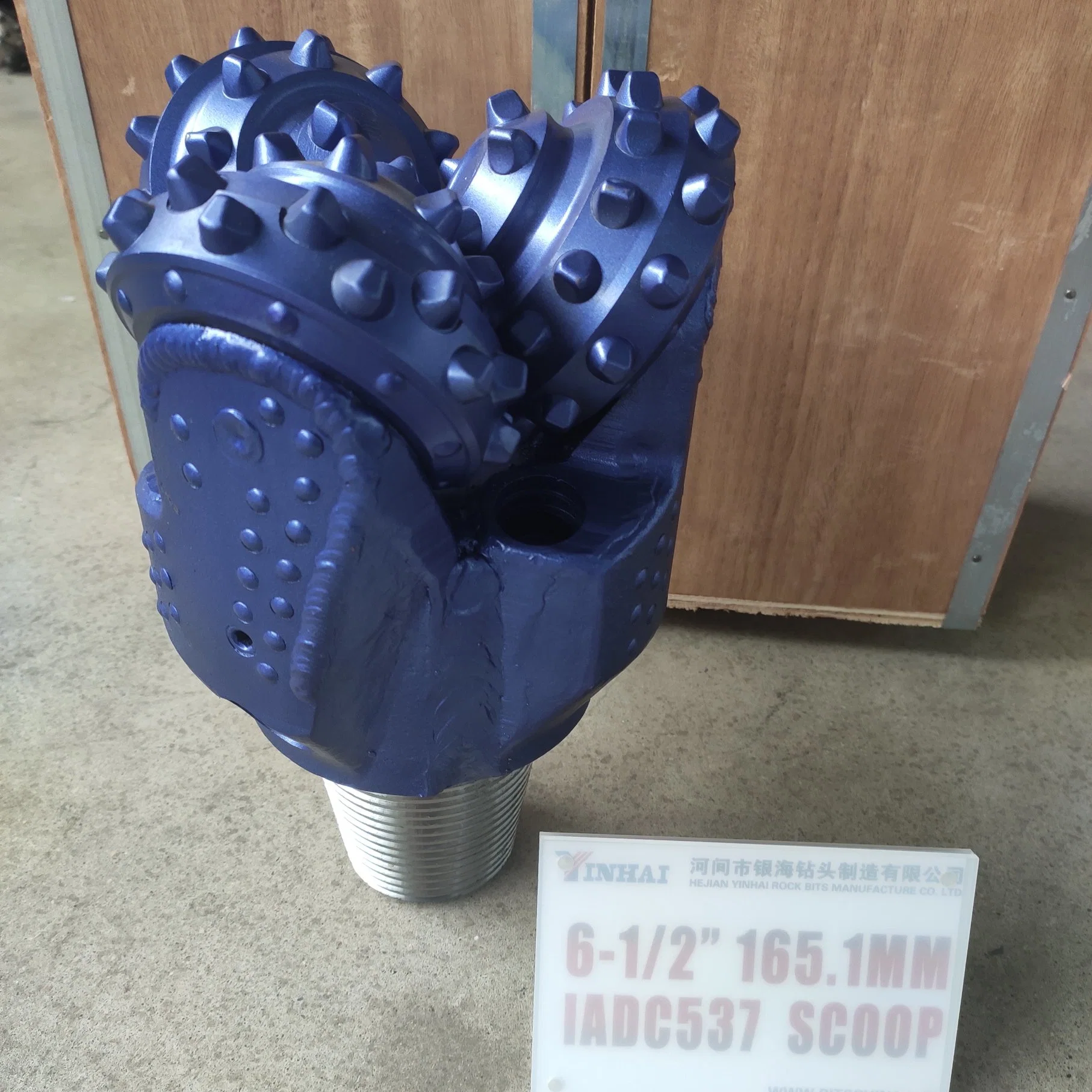 6 1/2 Inch IADC537 Tri-Cone Bit/Roller Cone Bit for Water Well Drilling