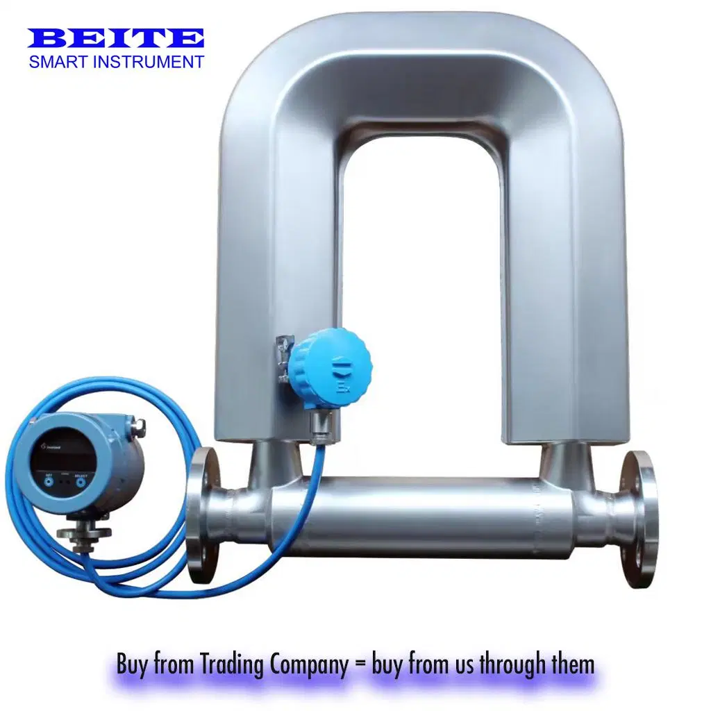 Medir el instrumento de análisis de la masa de Coriolis V de alta precisión del medidor de flujo tipo Coriolis medidor de flujo de masa