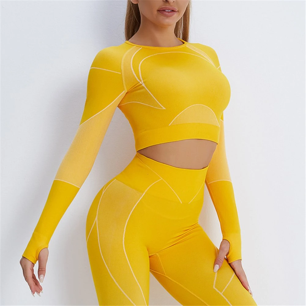 2022 New Color TrackSuit Women" S Soga Suit Gyogy ارتدِ ملابس اللياقة البدنية ارتدِ غطاء الخصر العالي الملابس الرياضية