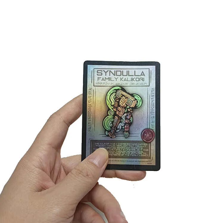 China Factory Card Supplier Custom Printing Small Quantity Hologram Trading Card