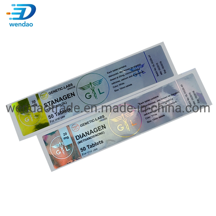 Sticker Pill Medicine Bottle Label Medical Prescription Label Coated Paper