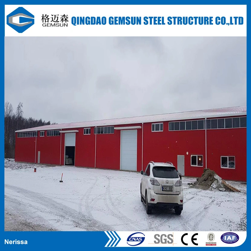 Pefabricated Construction Materials Building Steel Structural for Factory Warehouse