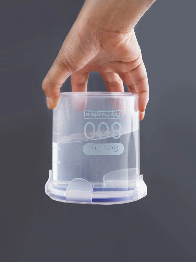 Sealed Snack Bottle Kitchen Household Transparent Fresh Storage Box Food Grade Plastic Storage Can Containers