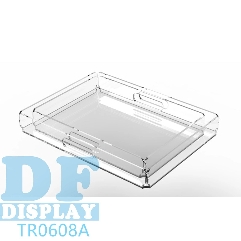 Acrylic Serving Trays Plastic Serving Tray Serving Tray with Handles Trays Set Serving