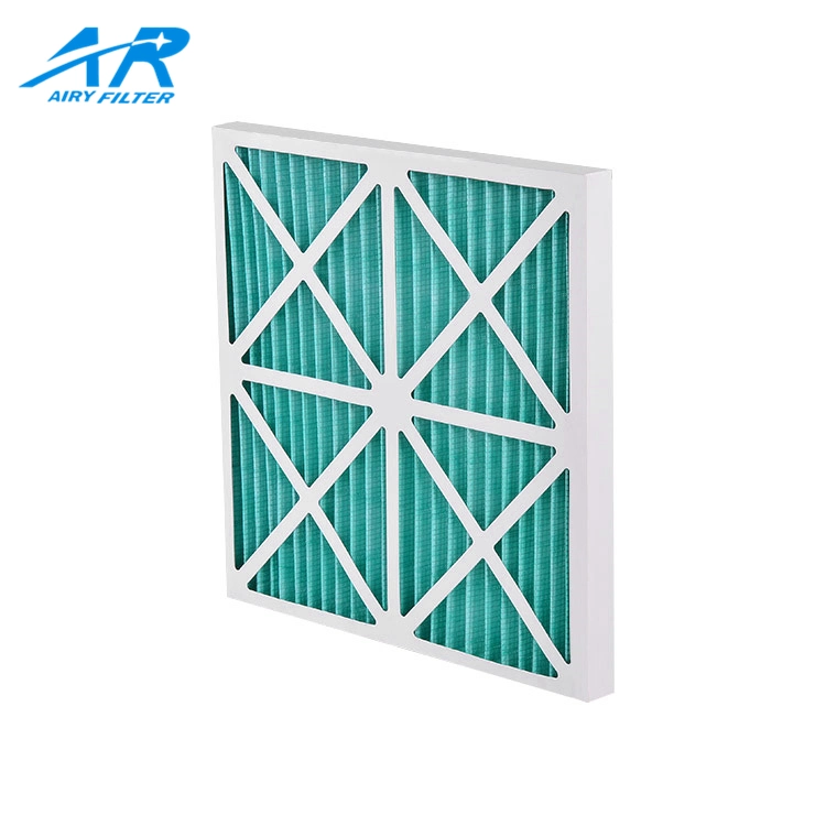 Air Filtration System G4 Paper Frame Foldaway Pre Industrial Box Filter Mesh