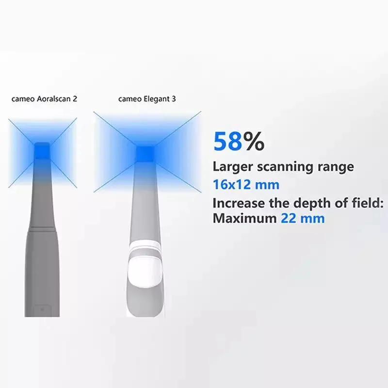 Equipamento de tratamento dentário aparelho de diagnóstico de raios X Handheld 3D Digital Oral scanner