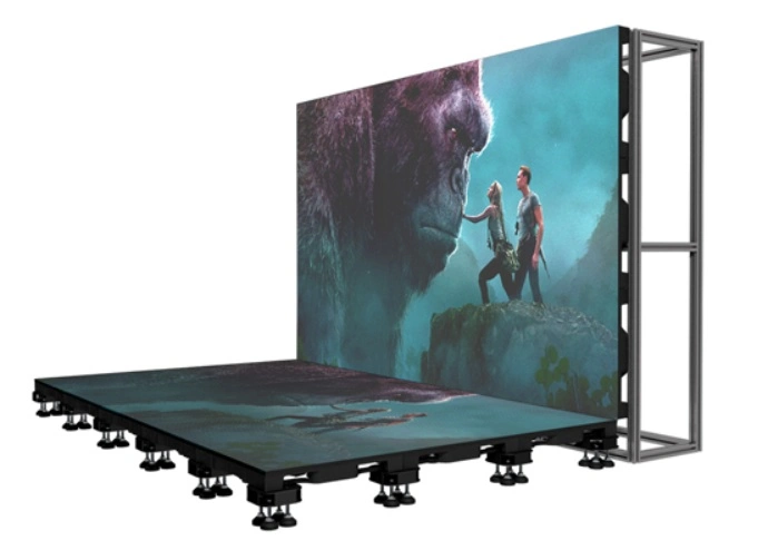 High Resolution Indoor LED Dance Floor Display Screen Signage for Advertising