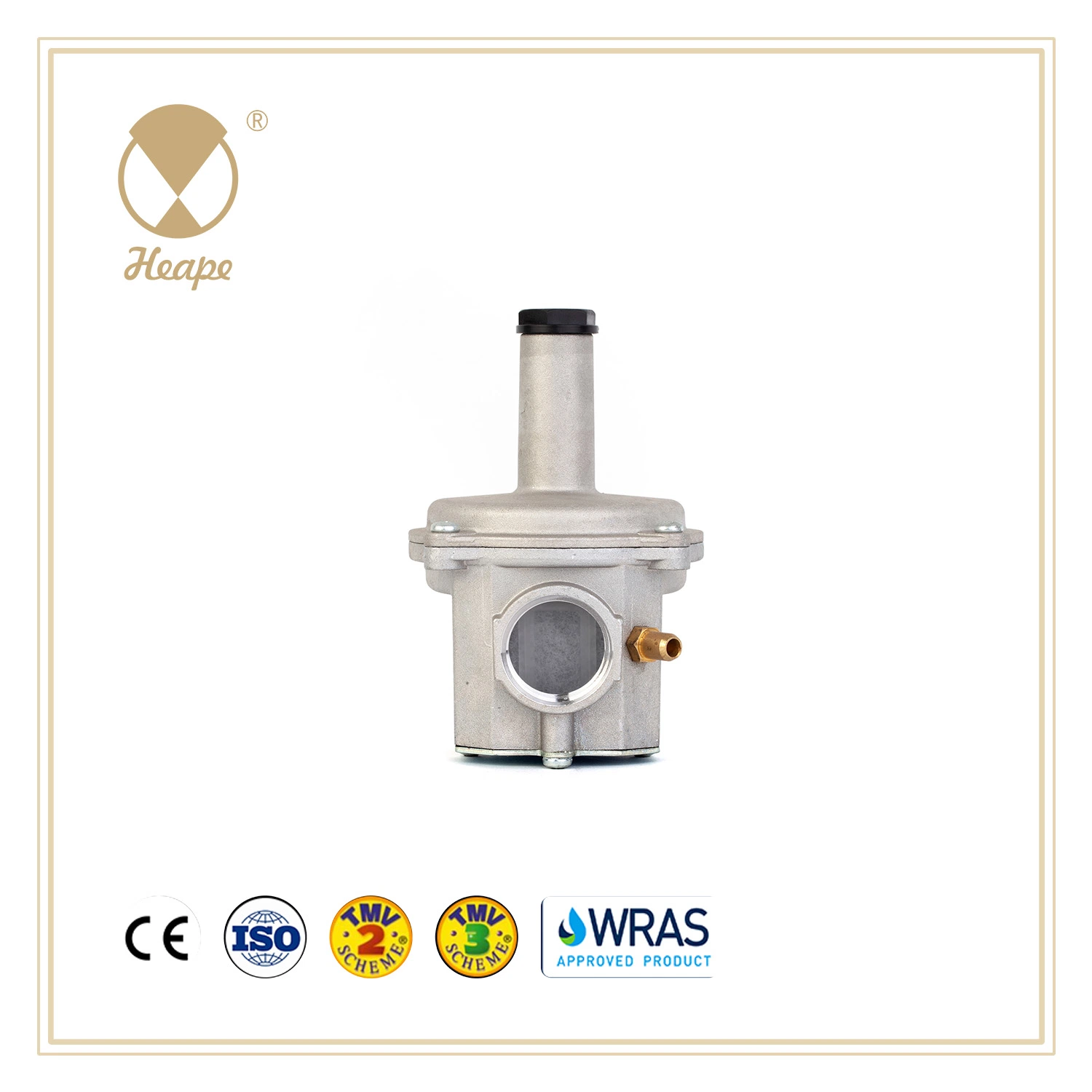 Heape Die-Cast Aluminium Natural Gas Regulator Valve for Pipe