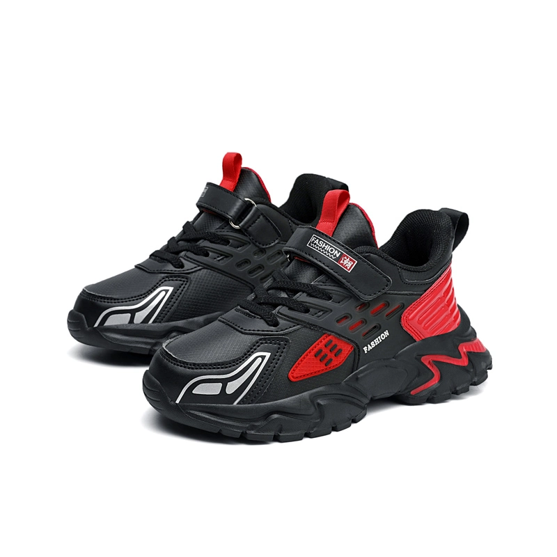 Wholesale/Supplierr Children Sport Black Spring and Autumn Running Shoes Ex-22r2894