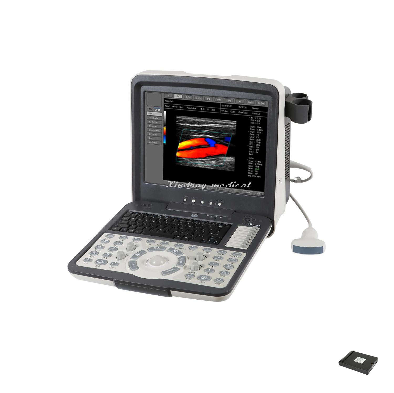 Hot Sale Portable Color Doppler Ultrasound Full Digital Laptop Ultrasound Scanner