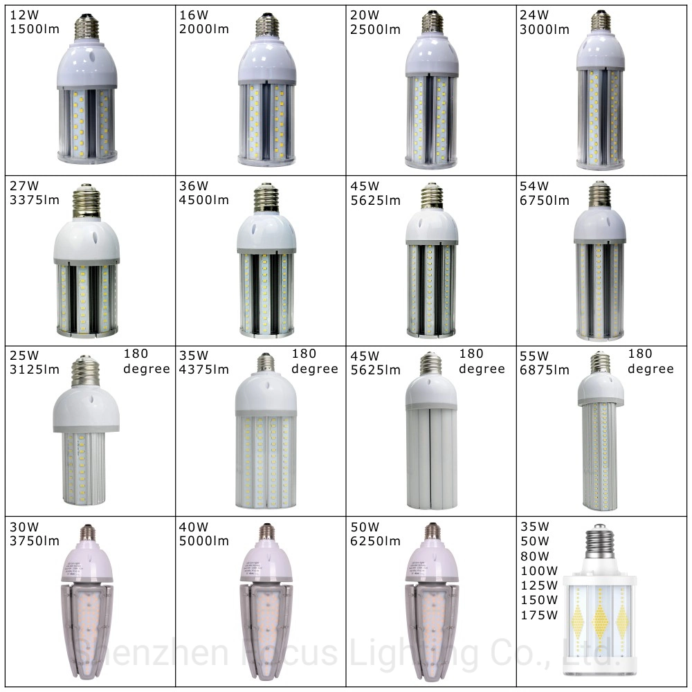 175W 28000lm مصباح LED HID E39 E40 بديل LED 250W 400W 1000W HPS 400W 400 واط 1000W مصباح هاليد المعدن 500W 1000W 1500W هالوجين