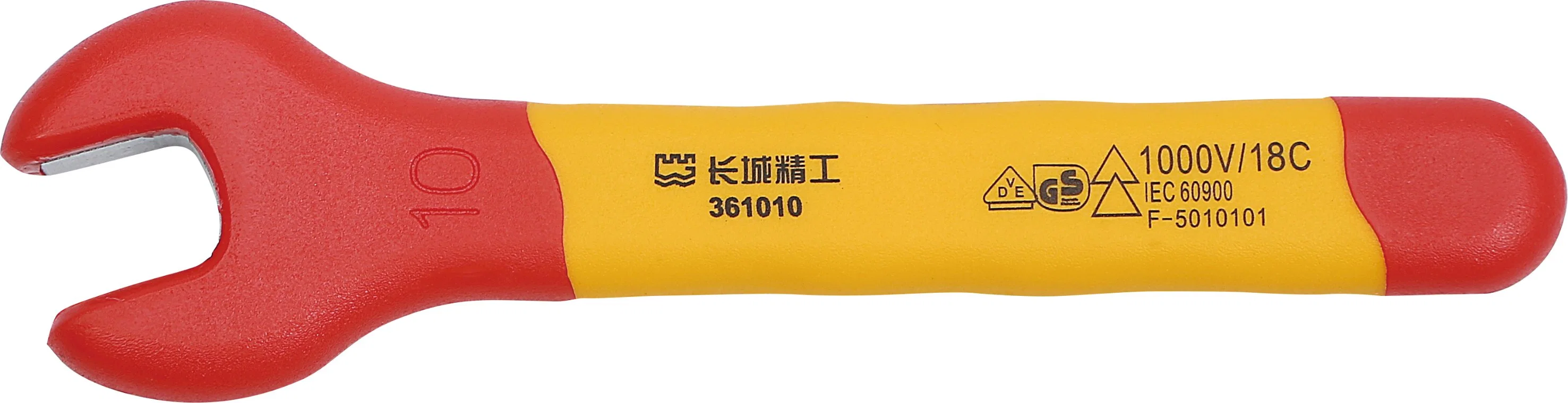 Promation 1000V VDE de alta tensión de 6mm la llave fija con mango aislante