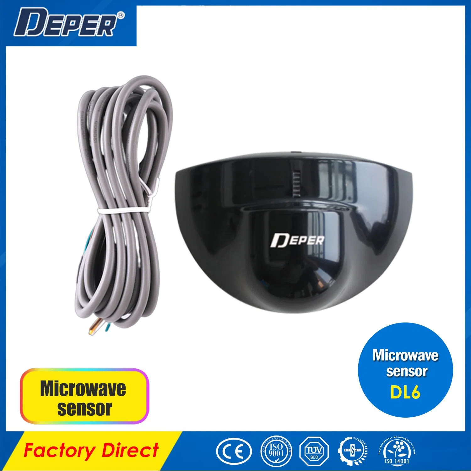 Deper Automatic Door Microwave Cgs-P004 Motion Sensor