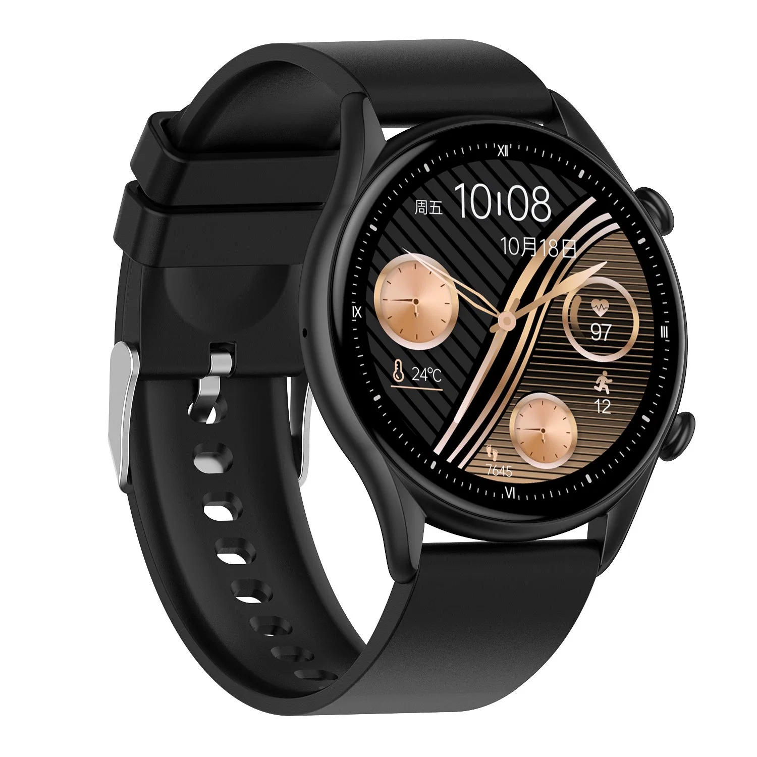 Touchscreen Sport Smart Watch Herzfrequenz Blutdruck-Monitor Shock Watch IP67 Wasserdichtes Bluetooth-Telefon