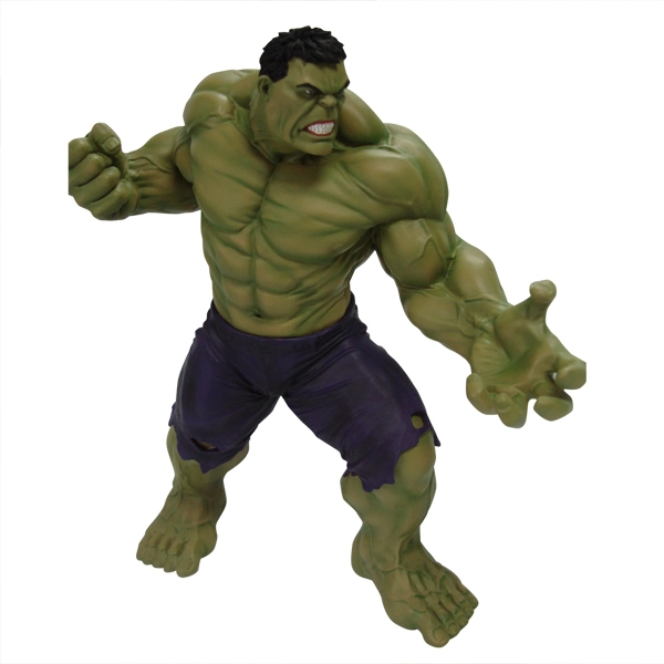 Maßgeschneiderte Harz Sammlerfigur Statuen Hulk