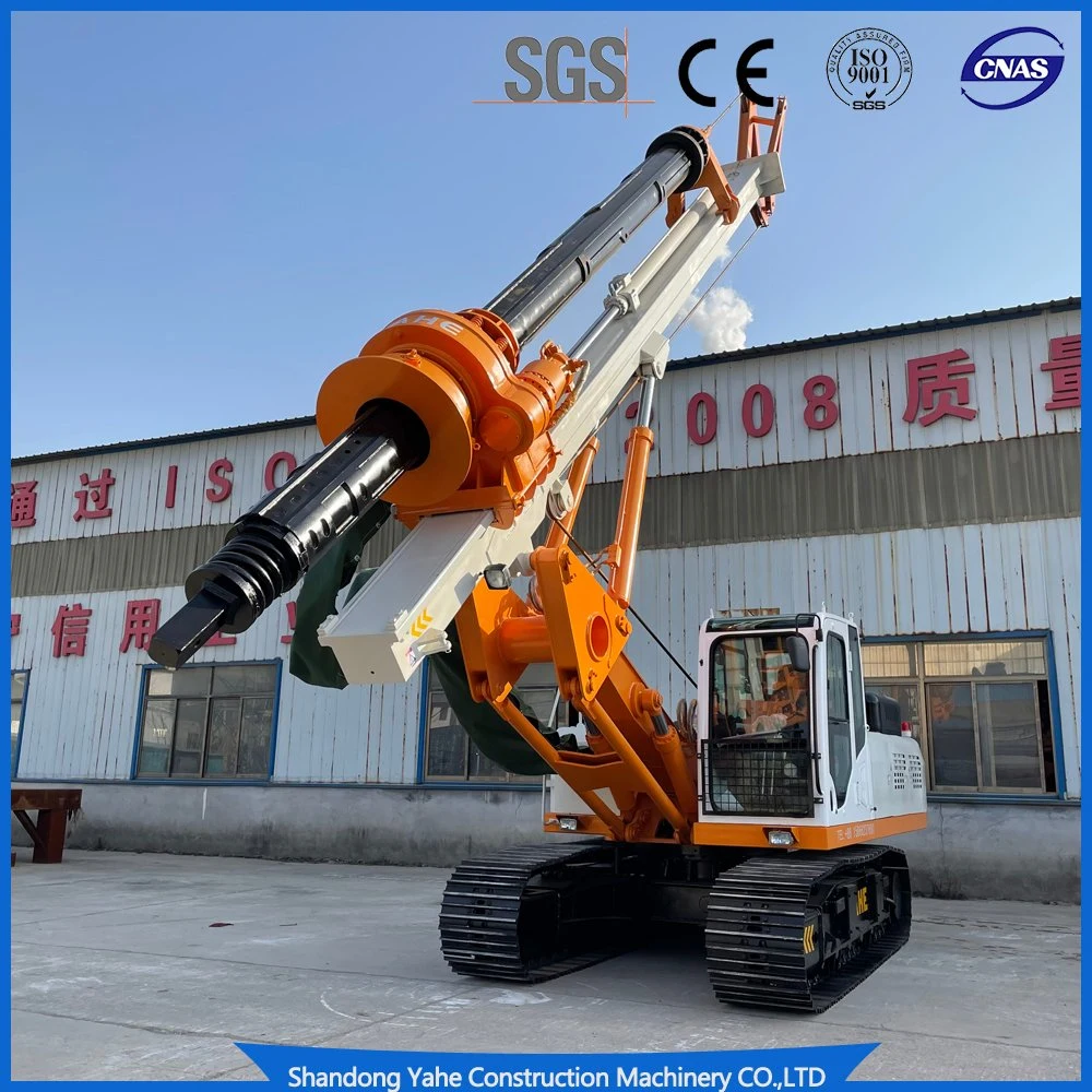 High Torque Crawler Drilling Rig Machine for Pile Foundation Engineering Construction Drilling with Diesel Engine /High Effiency /Eaton Swing Device Dr-100