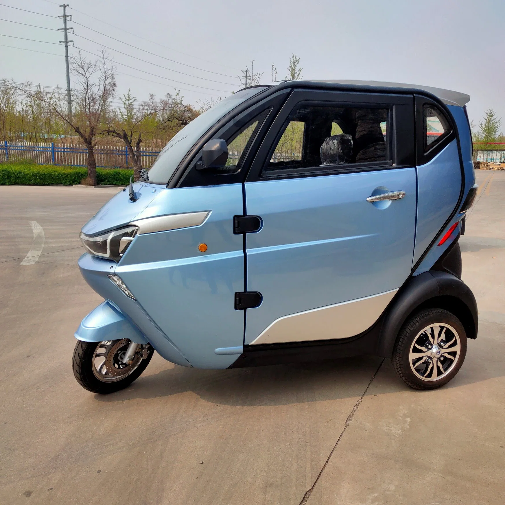 1500W Mobility Cabin Scooter Car EEC L2e Electric Tricycle for Europe