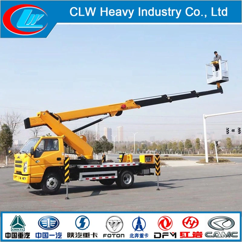 China High-Altitude Operation Trucks Factory Bucket Trucks 21m 23m 25m 29m 38m 45m Basket Lifts