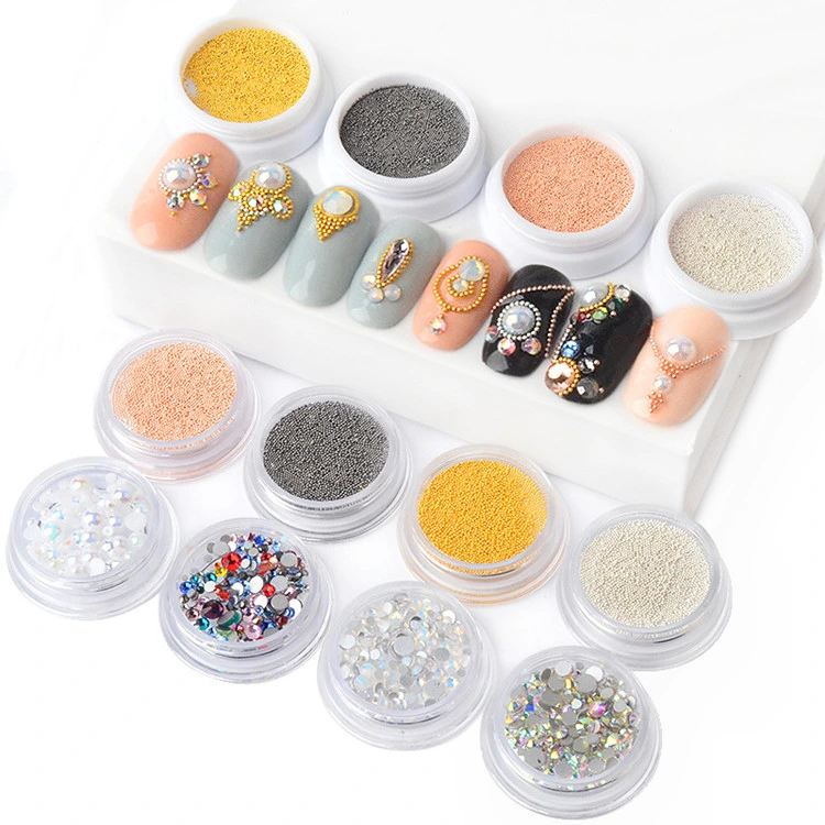 Art Nail Decorations Sticker Beauty Nail Tips Supplies Manicure Crystal Stone Rhinestone Beauty Appliance Manicure&Pedicure Set