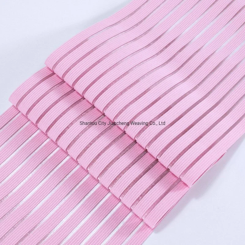 Medical Belly Belt Customized Wide Elastic Waistband Monofilament Elastic Band