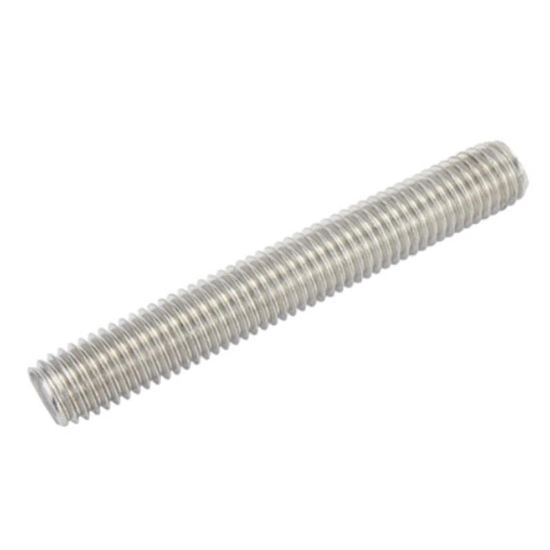 Acero inoxidable DIN975 A2-70 de doble extremo todas las barras roscadas Barra roscada galvanizada de tornillo prisionero de rosca completa de metal