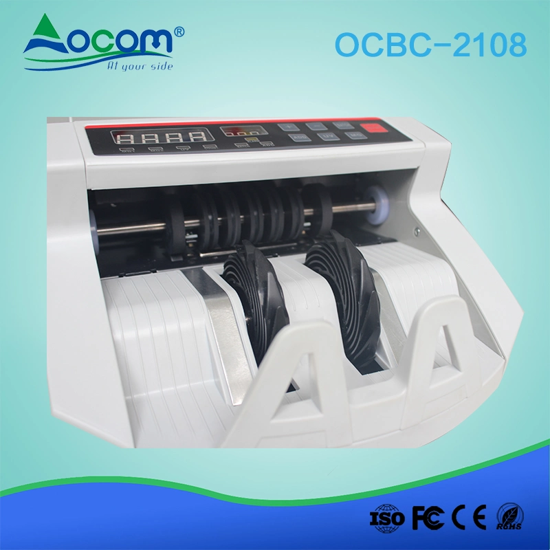 Ocbc-2108 High Quality UV Mg Banknote Detector Money Bill Counter