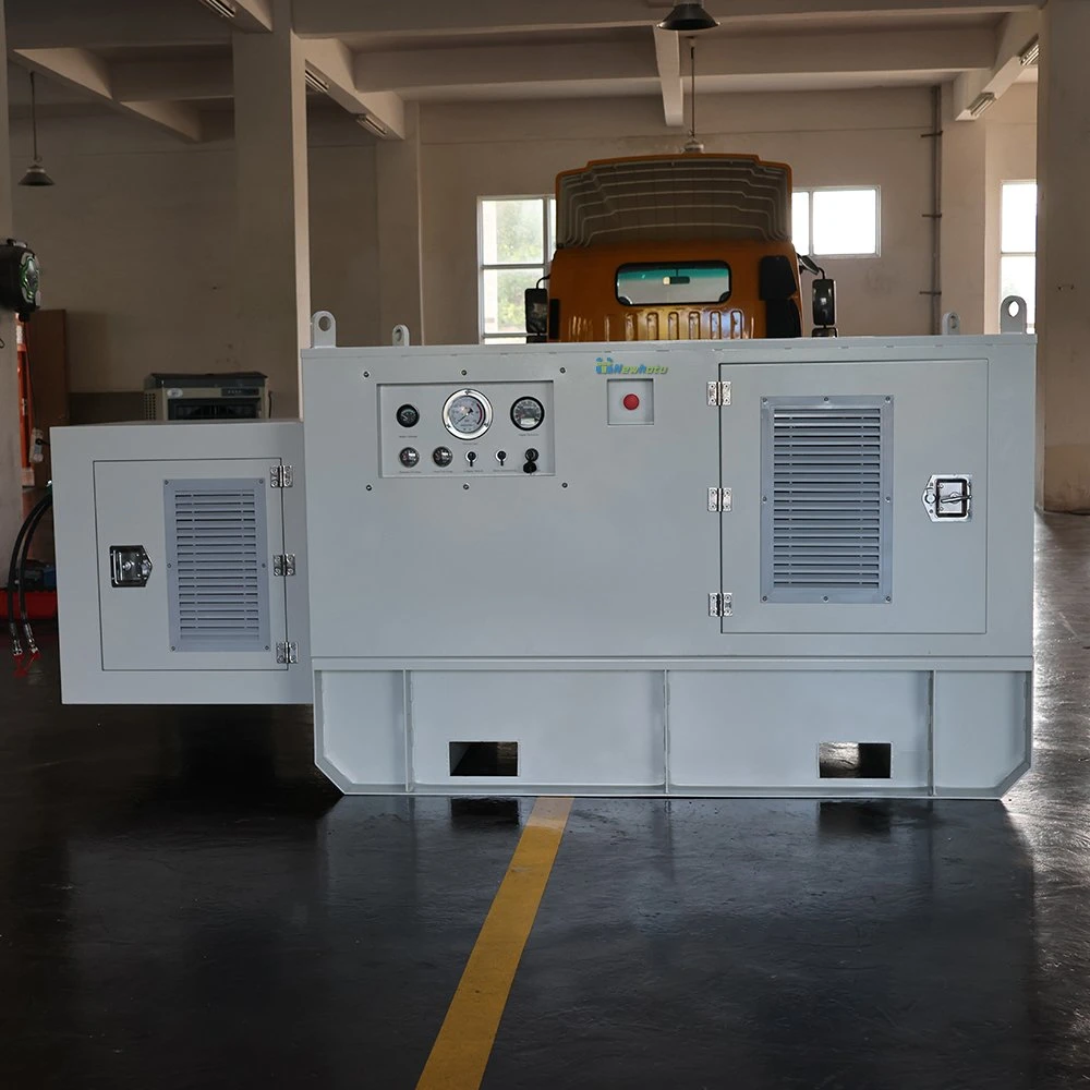 Outdoor Powerful High Pressure 35HP Skid Hydraulic Power Unit