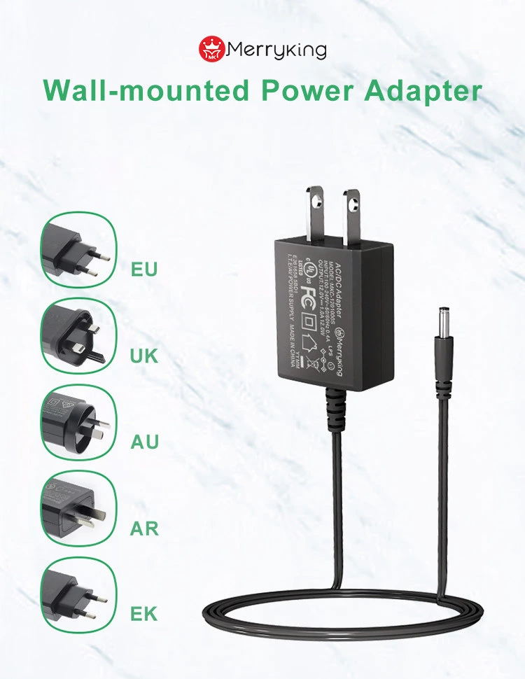2023 Hot Plug Factory Direct Sale Power Supply Input 100-240V AC to DC Battery Charger Adaptor 5V 1A 2A 3A Power Adapter