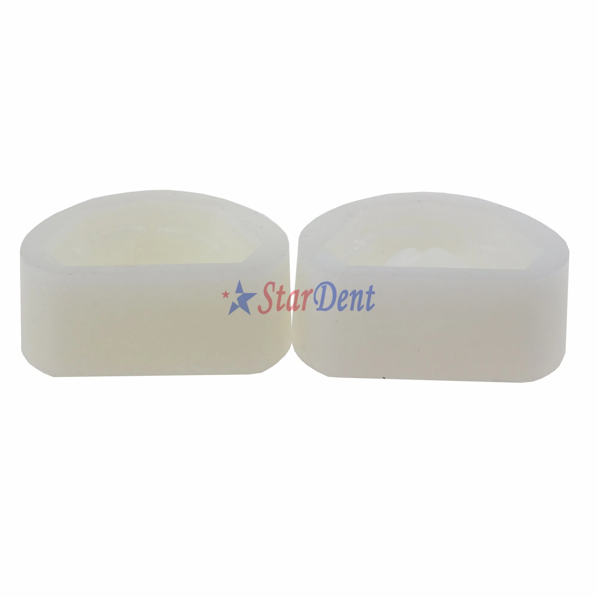 Hight Quality Dental Silicone Teaching Edentulous Jaw Plaster Model Mold Full Mouth Super Soft