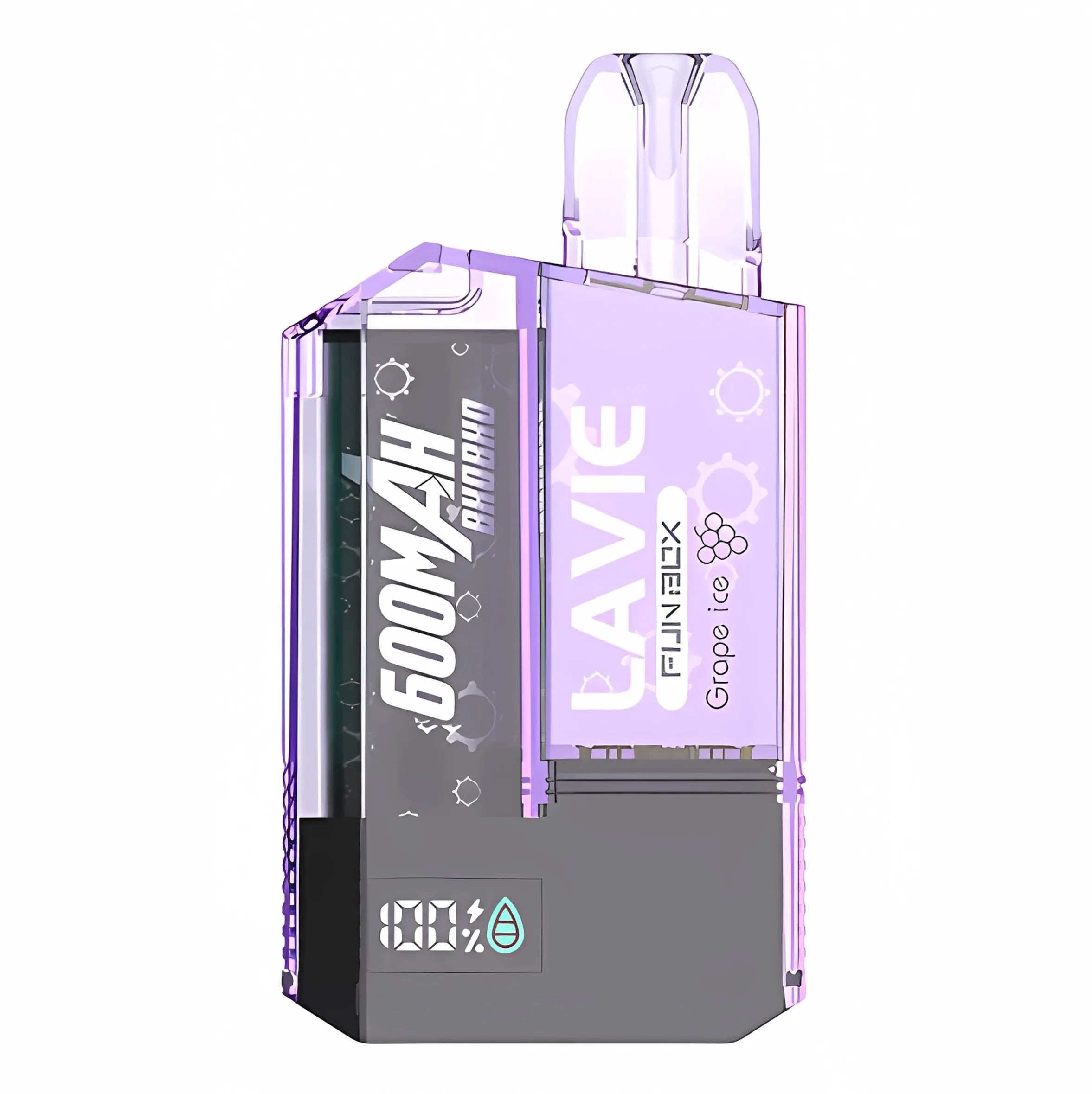 OEM ODM Prix d'usine bon marché Waka Petite taille Cyberpunk 600 800 Puff Pré-rempli Kit de pod prérempli Vape Crystal